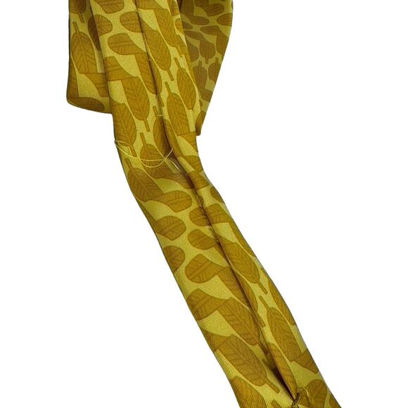 GUCCI Mens Tie Palm Leaves Design PLZ READ!!FINAL SALE NO RETURNS - Picture 5 of 9